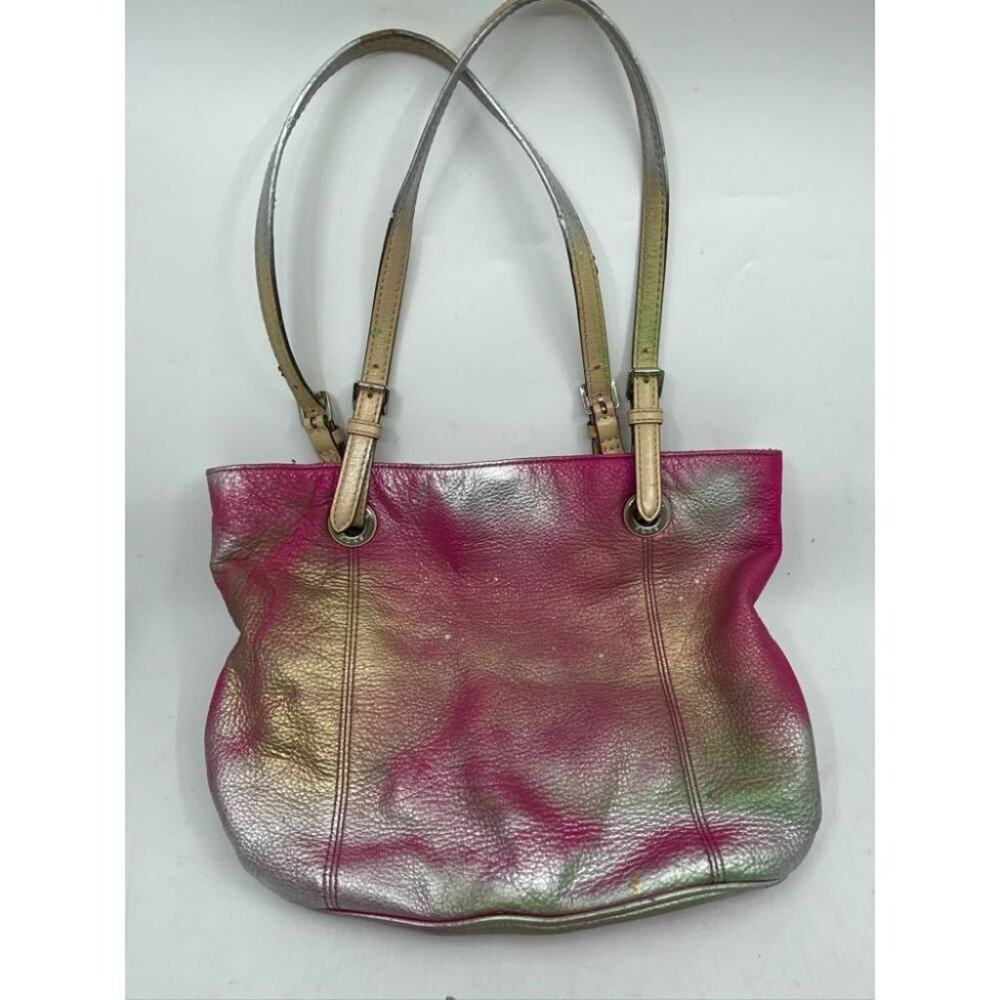 Michael Kors Leather Bag Customized Pink Gold - Picture 3 of 13